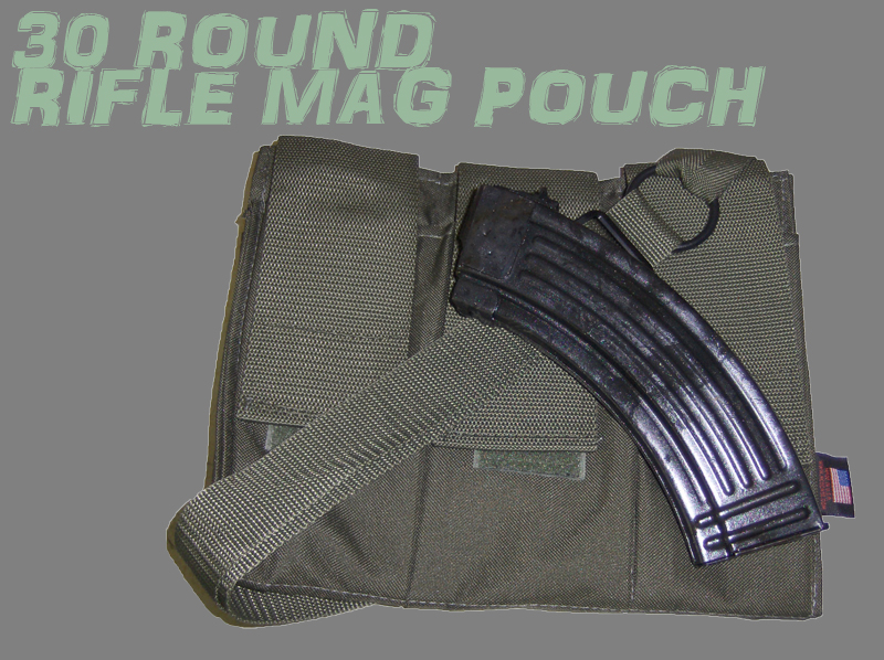 Ace Case 6 Mag pouch OD (30rd Rifle)